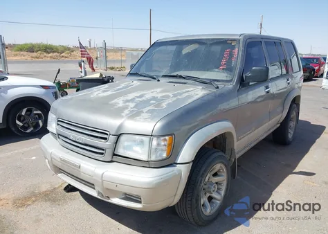 2001 Isuzu Trooper from USA, damaged, VIN JACDS58X717J02087